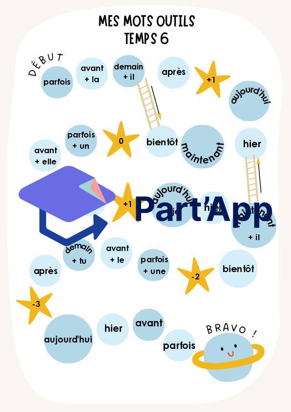 Jeu de l'oie - mots outils 4P - temps 6_2