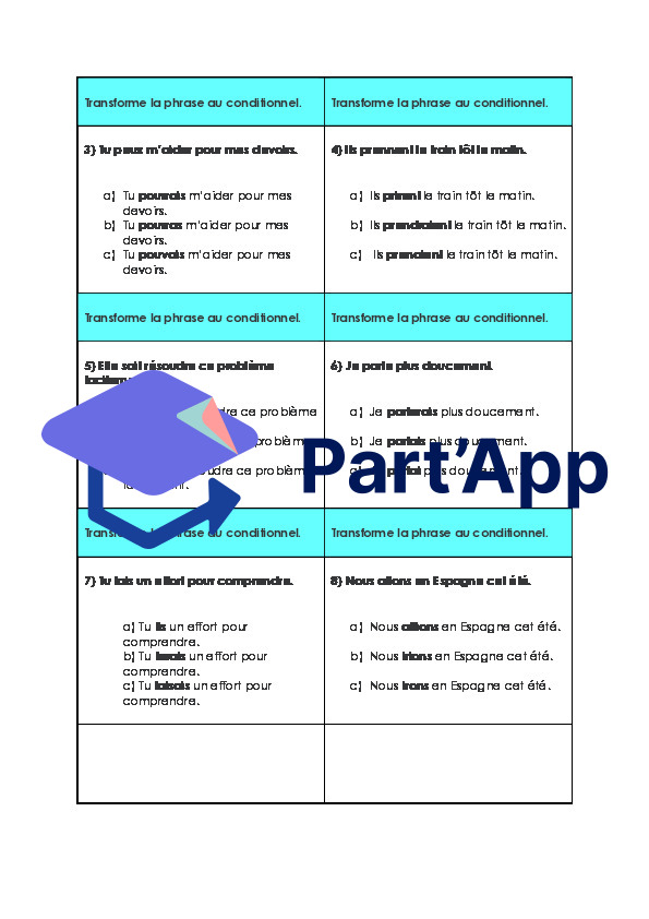 Conditionnel ou imparfait_4