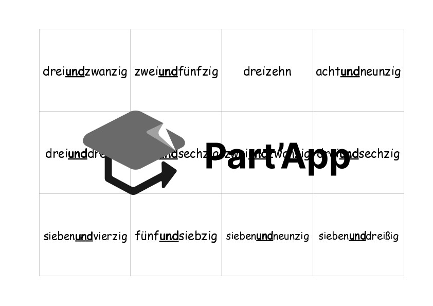 Allemand 6P - Einheit 2 - Memory des nombres 0-99_3