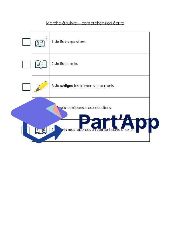 Ens. spé. marche à suivre compréhension écrite_2