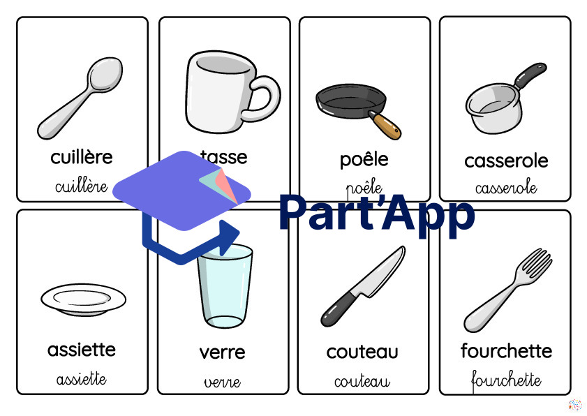 Carte de vocabulaire - les ustensiles de cuisine_17