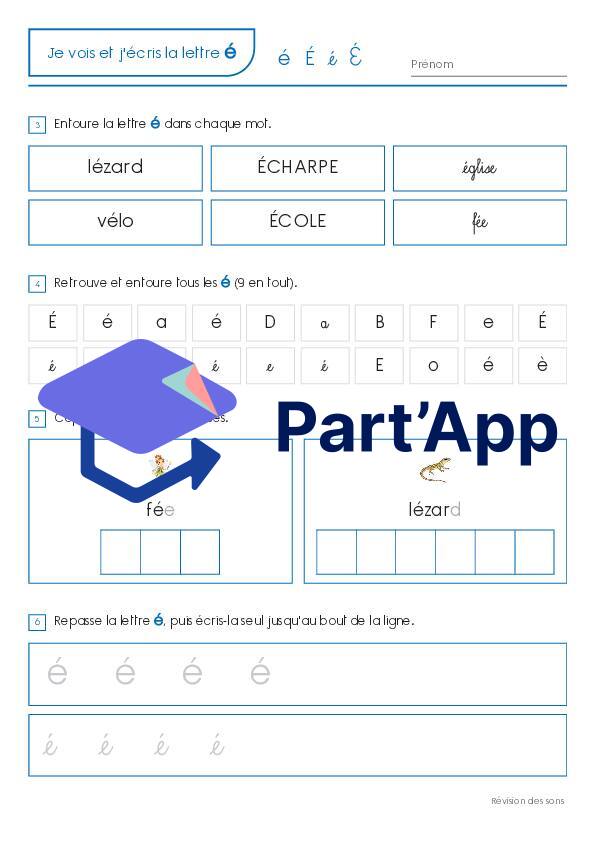 Fiches de révision son é [e] (temps 1 - 3P)_3