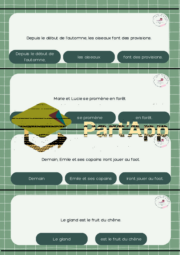 Français 5P - Atelier - Constituants de la phrase_2