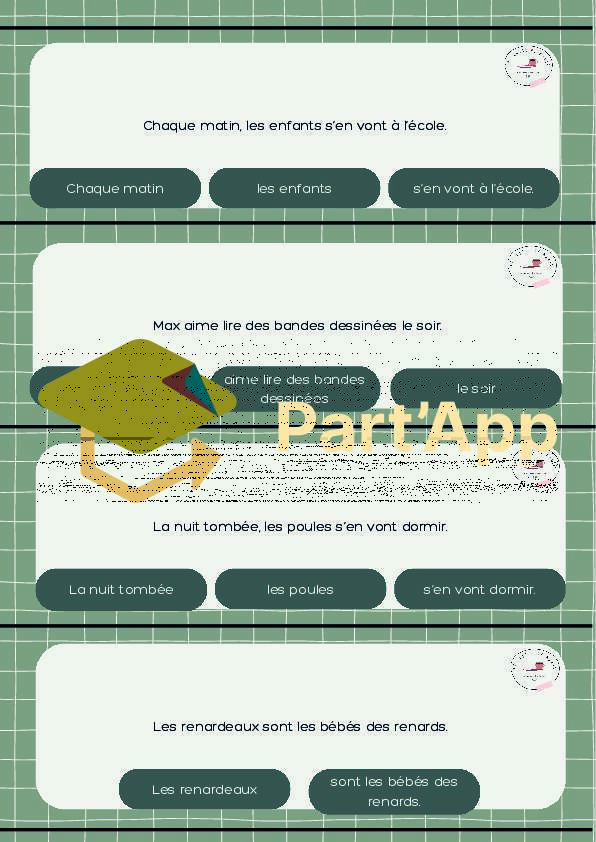 Français 5P - Atelier - Constituants de la phrase_5