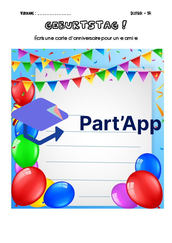 Dossier - Fiches devoirs - Allemand - 5H_6