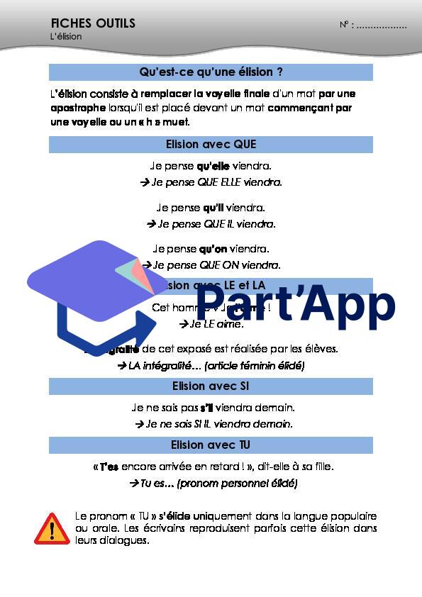 Français 7H-8H - L'élision (théorie)_11