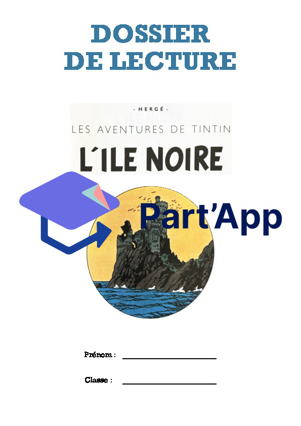 Dossier de lecture - Tintin : L'île noire_4