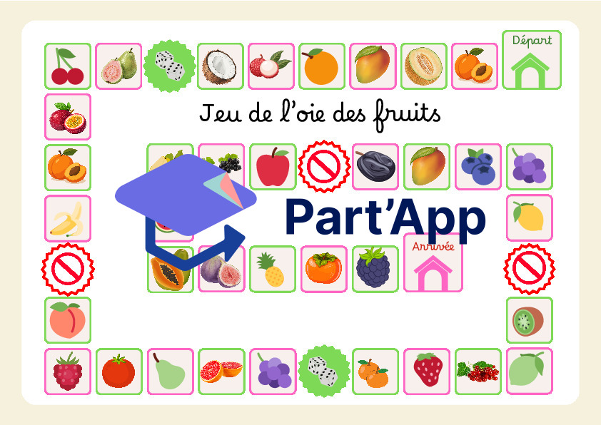 Jeux de l'oie fruits et légumes_3