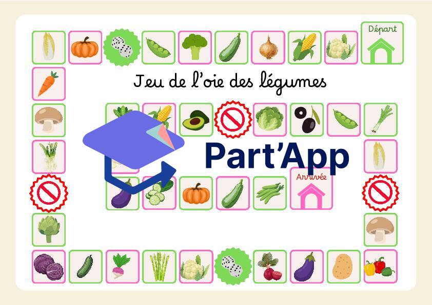 Jeux de l'oie fruits et légumes_4