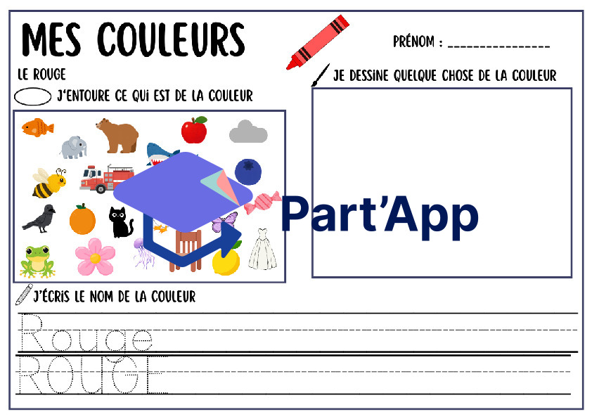 Mon Dossier des Couleurs – Cycle 1 (1H-2H) | Couleurs de l'arc-en-ciel, Couleurs Primaires, Mélanges Simples et Nuances (Avec Corrigés)_13