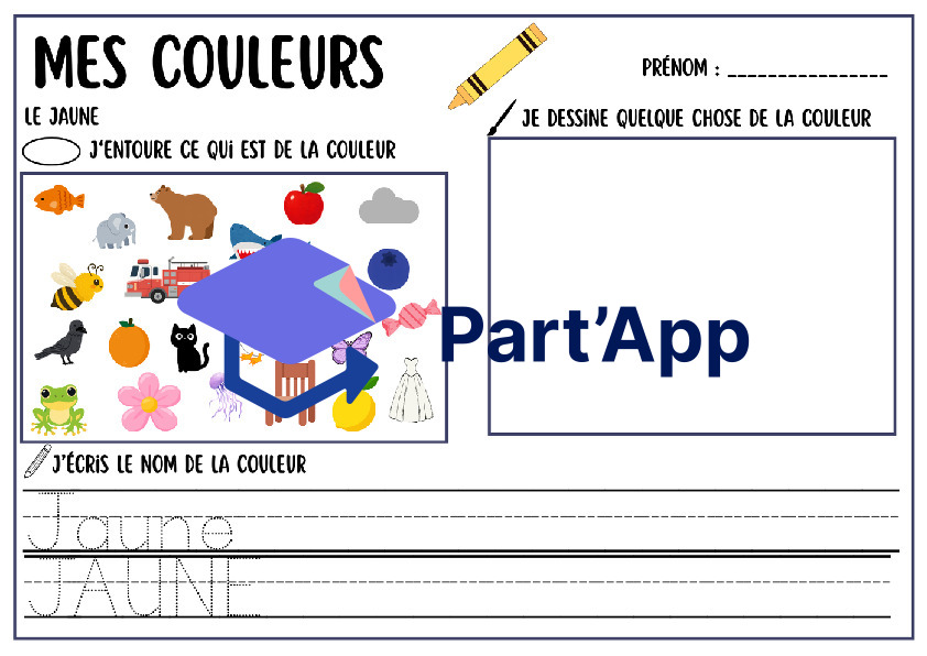 Mon Dossier des Couleurs – Cycle 1 (1H-2H) | Couleurs de l'arc-en-ciel, Couleurs Primaires, Mélanges Simples et Nuances (Avec Corrigés)_15