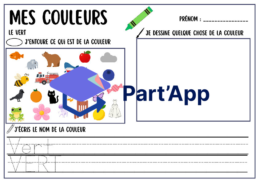 Mon Dossier des Couleurs – Cycle 1 (1H-2H) | Couleurs de l'arc-en-ciel, Couleurs Primaires, Mélanges Simples et Nuances (Avec Corrigés)_16