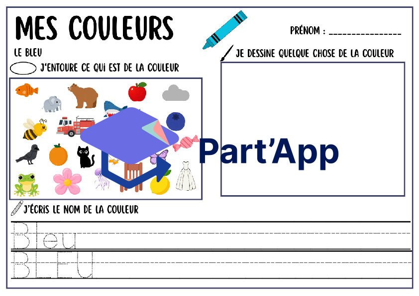 Mon Dossier des Couleurs – Cycle 1 (1H-2H) | Couleurs de l'arc-en-ciel, Couleurs Primaires, Mélanges Simples et Nuances (Avec Corrigés)_17