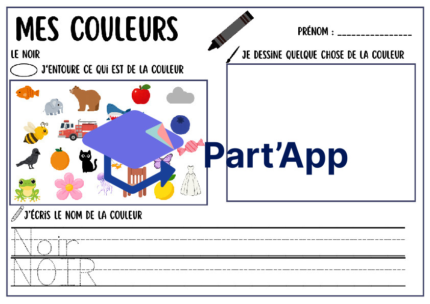 Mon Dossier des Couleurs – Cycle 1 (1H-2H) | Couleurs de l'arc-en-ciel, Couleurs Primaires, Mélanges Simples et Nuances (Avec Corrigés)_21