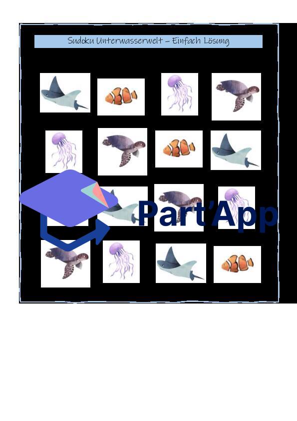 Sudoku « Le monde sous-marin » et solution_25