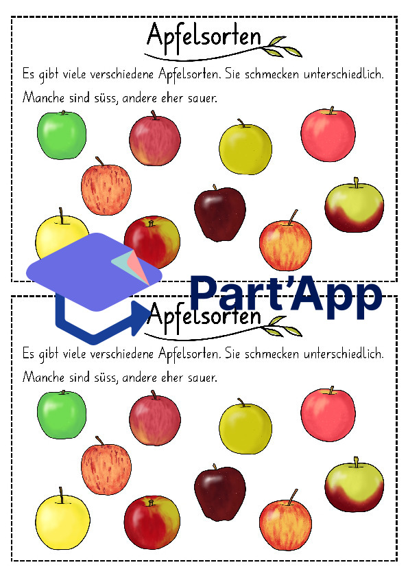 Lapbook Apfel für den Kindergarten_7