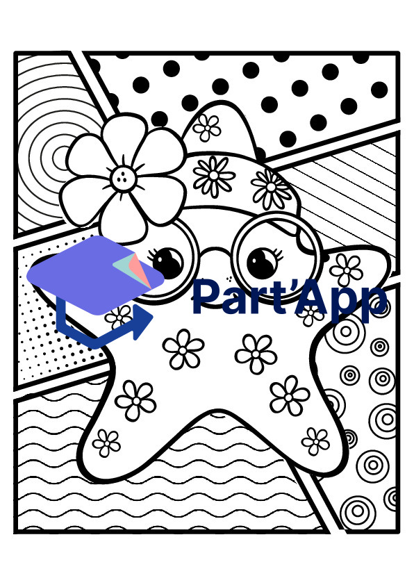 Pop Art Ausmalbilder Sommer_4