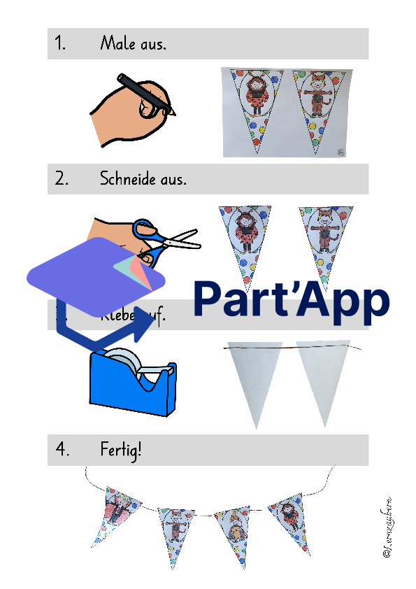 Wimpelkette Fasnacht_3