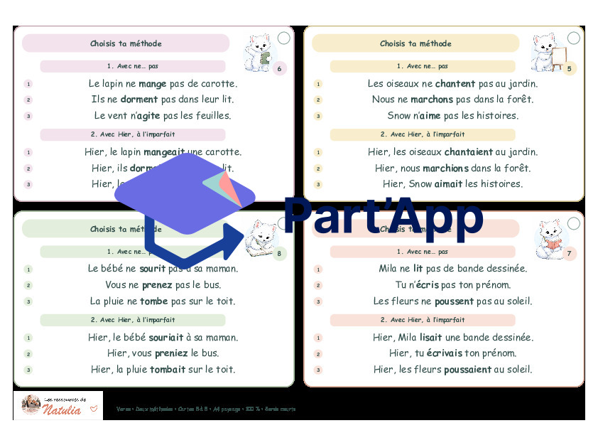 🐾 Mon atelier autocorrectif de grammaire : trouver le verbe – 5–6H | 4 CHF 🐾_7
