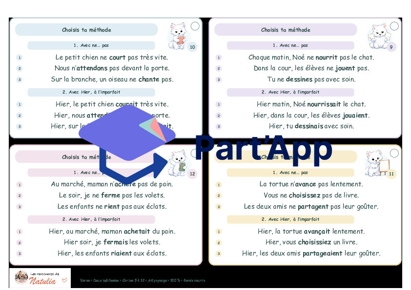 🐾 Mon atelier autocorrectif de grammaire : trouver le verbe – 5–6H | 4 CHF 🐾_9