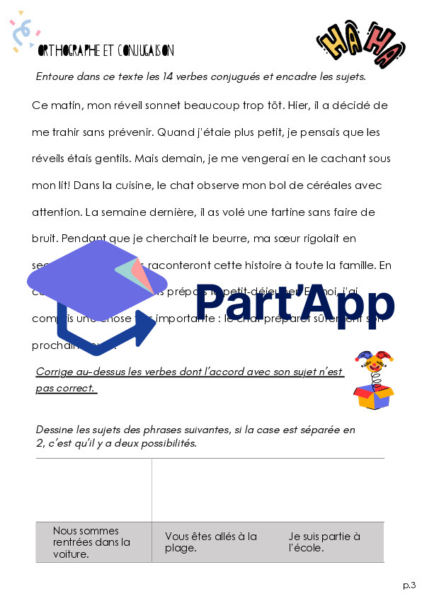 Français 6P - Dossier révision Module 5_4