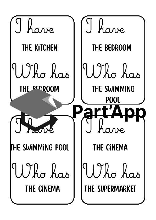 Jeu d'Anglais 8H "I have... Who has...?" – Rituel de Vocabulaire HarmoS / More!_3