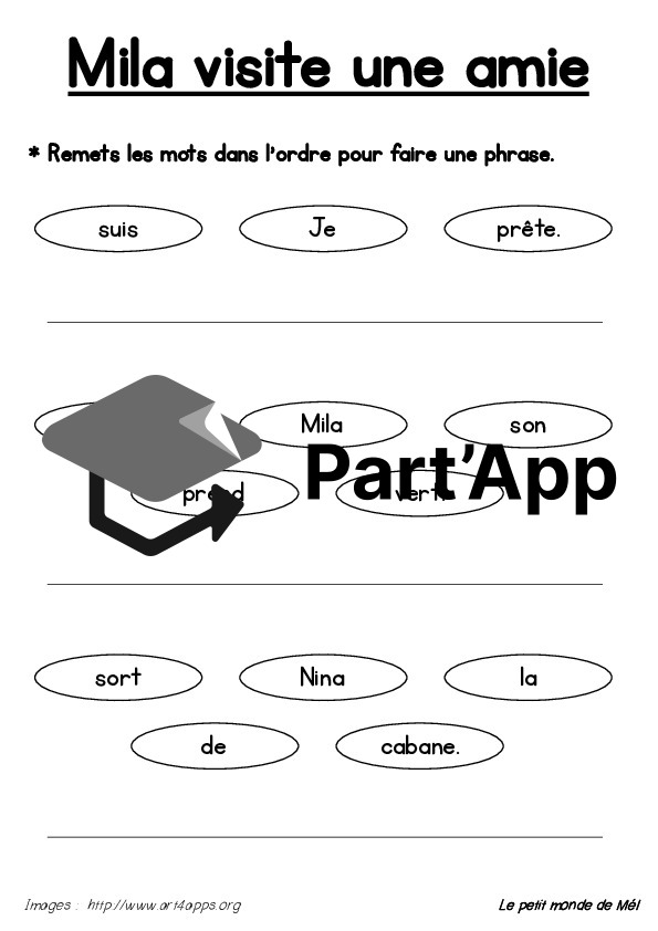 Lecture : Mila visite une amie_7