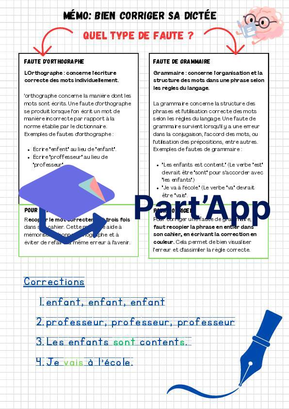 Fiche Mémo pour bien corriger sa dictée_2