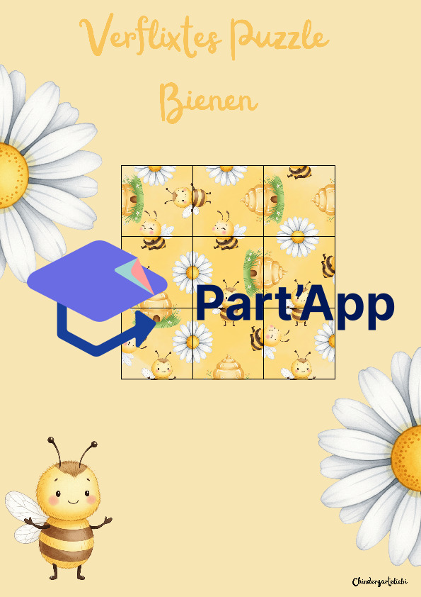 Verflixtes Puzzle Bienen_2