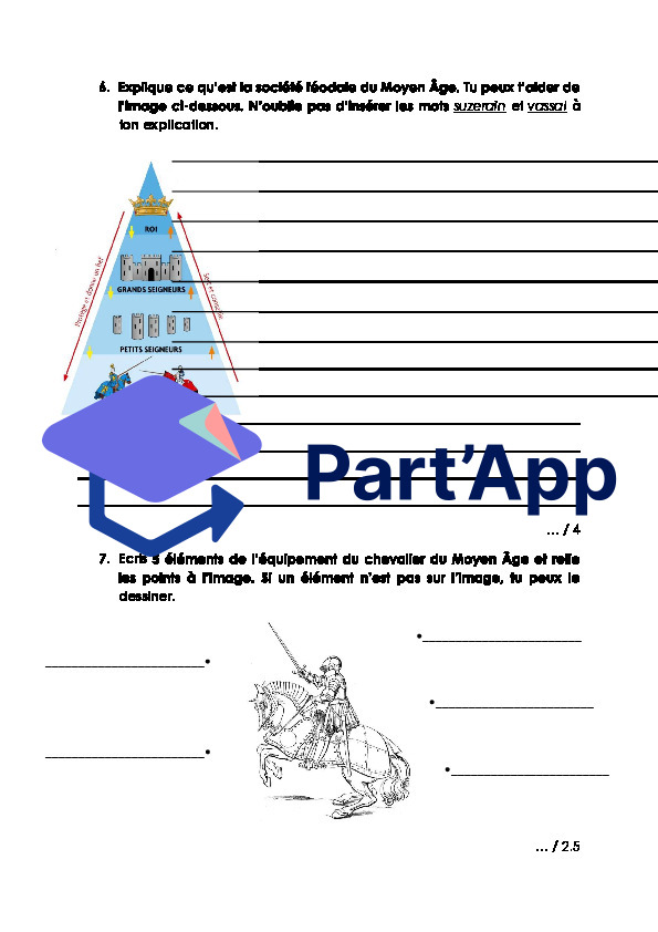 Histoire 7H-8H - Evaluation sommative : Le Moyen Âge_13