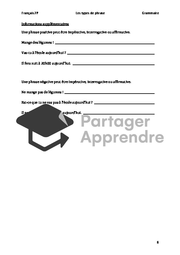 Les types de phrase_7