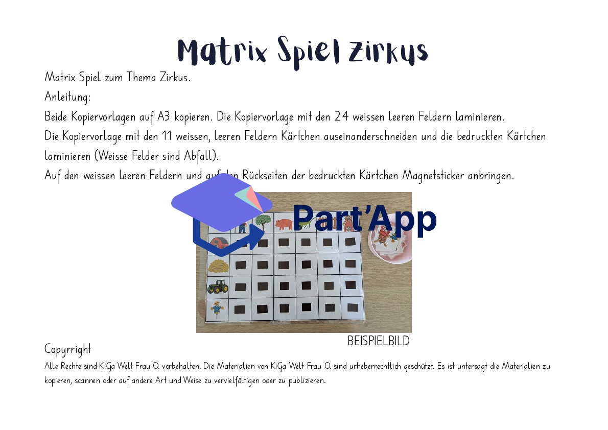Matrix Spiel Zirkus_2