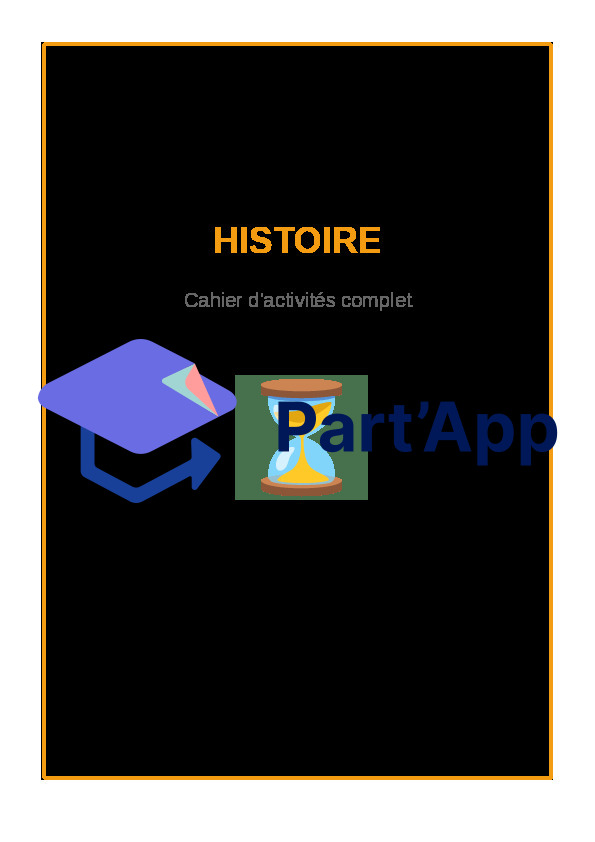 HISTOIRE - Dossier d'Autonomie 12 Pages - Se repérer dans le temps avec corrigés_12