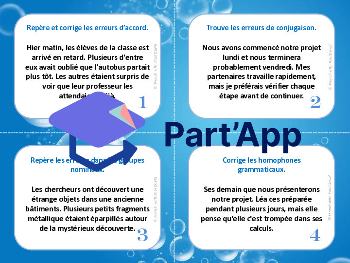 Mission : sauver le texte ! 24 cartes à tâches_2
