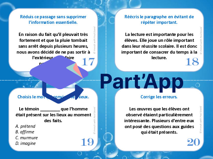 Mission : sauver le texte ! 24 cartes à tâches_6