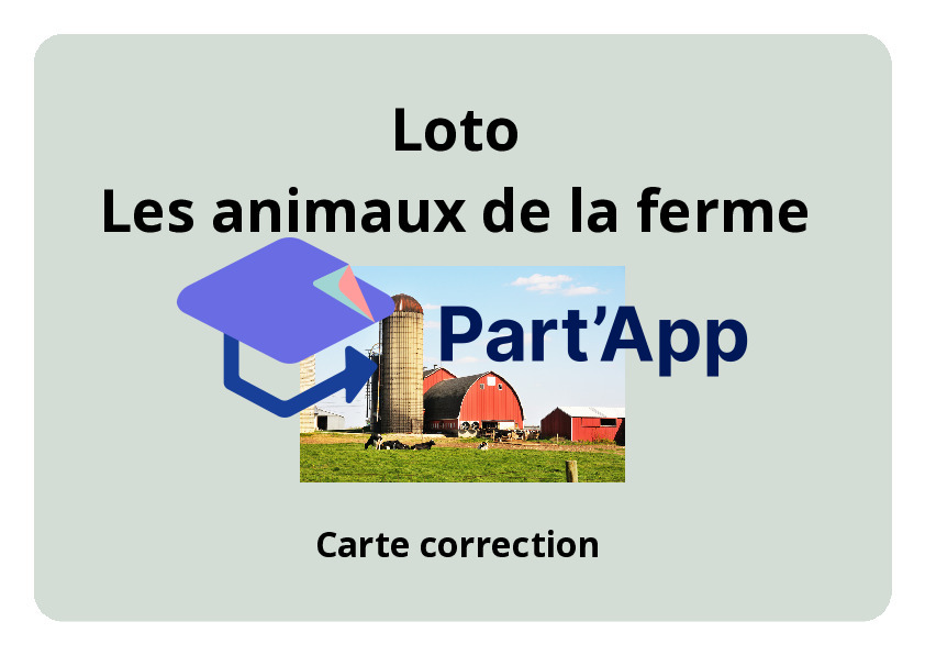 Loto des animaux de la ferme_11