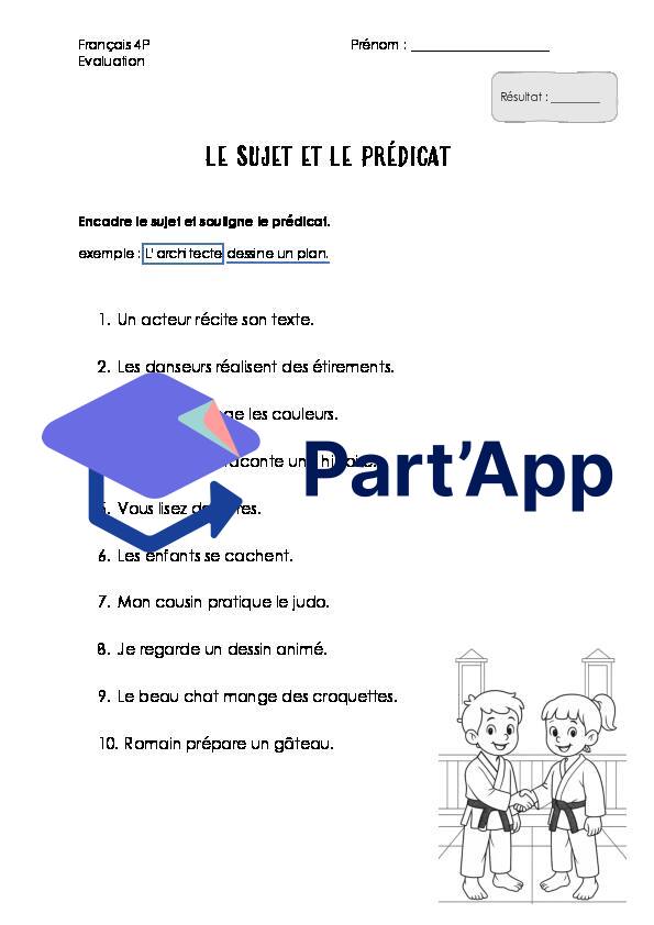 évaluation sur le sujet et le prédicat_2
