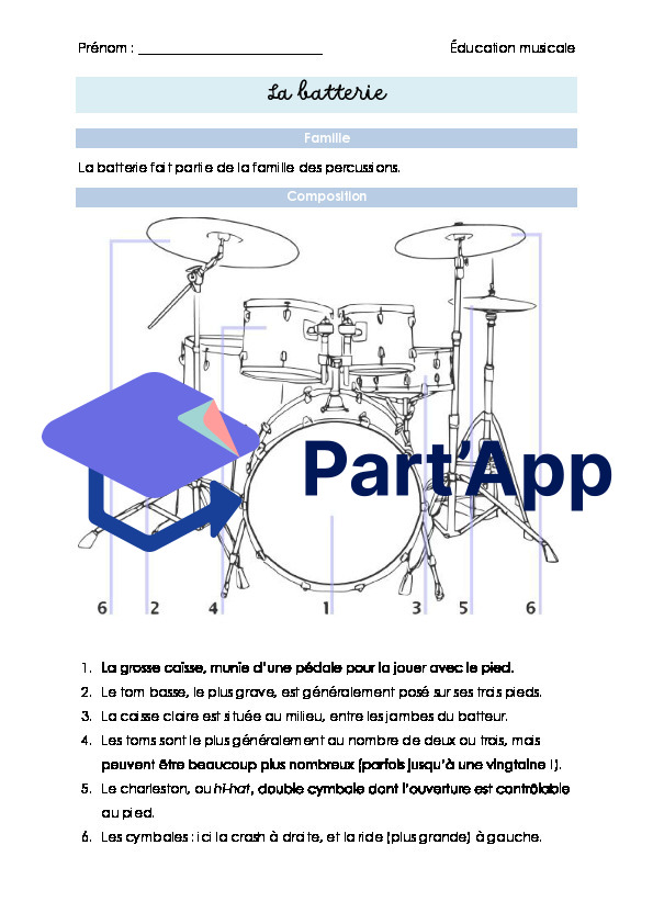Musique 7H-8H - La batterie_2
