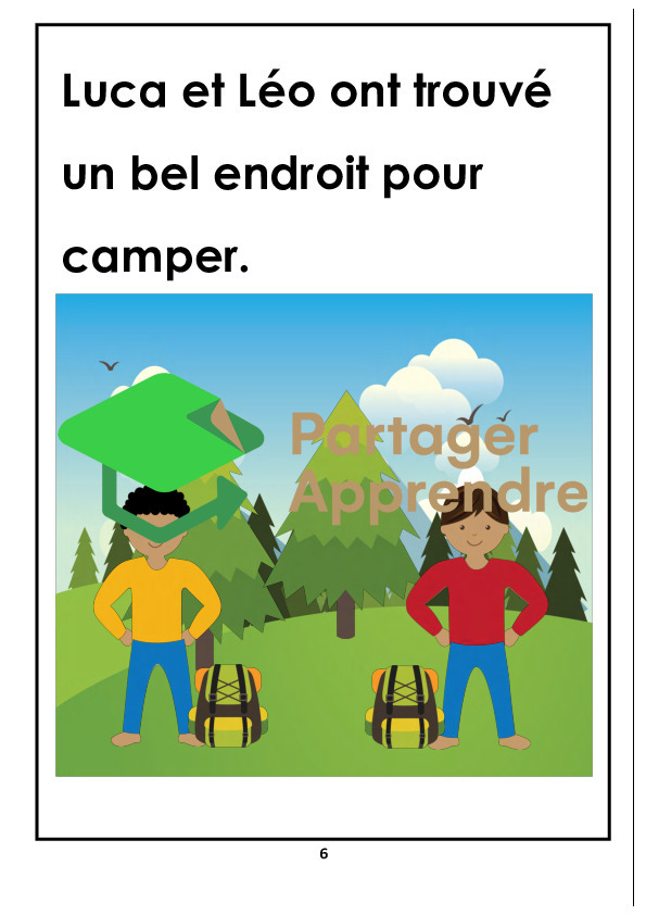 Rallye lecture 4P, livre 1 : le camping_8