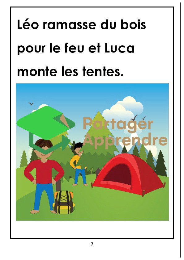 Rallye lecture 4P, livre 1 : le camping_9