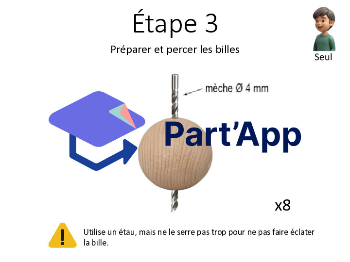 Balloon Fight - Créer un jeu de combat en bois | 23 étapes illustrées_4