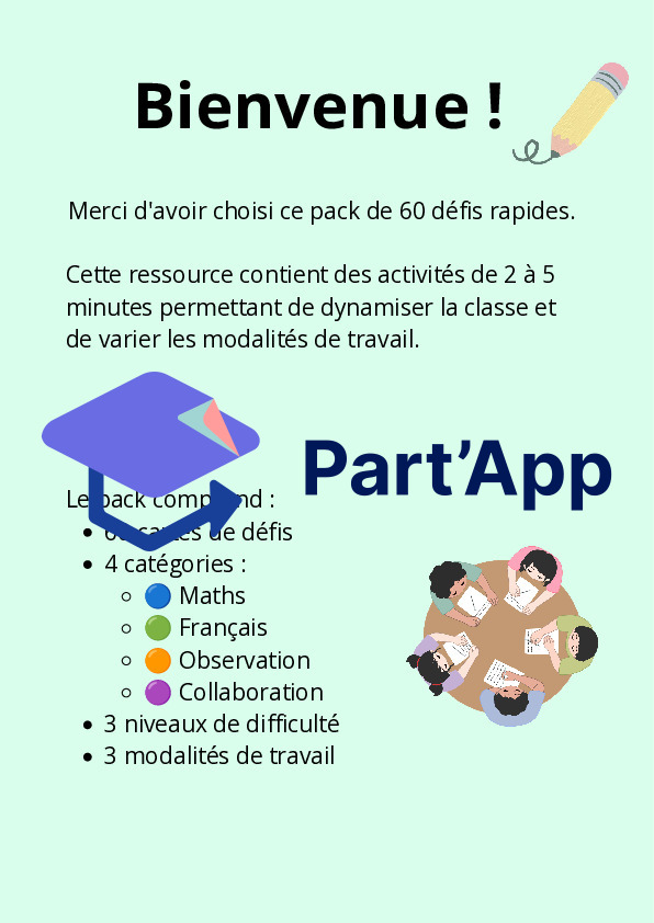 🚀 60 défis rapides pour dynamiser votre classe ! (Cycle 2 – 5H-6H)_6