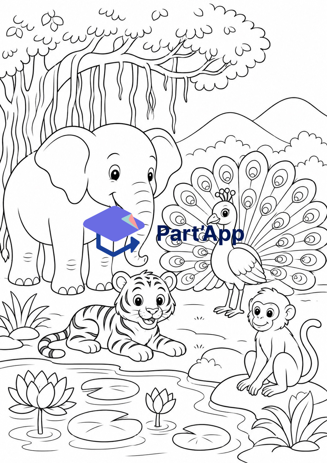 Coloriages sur l'Asie_9