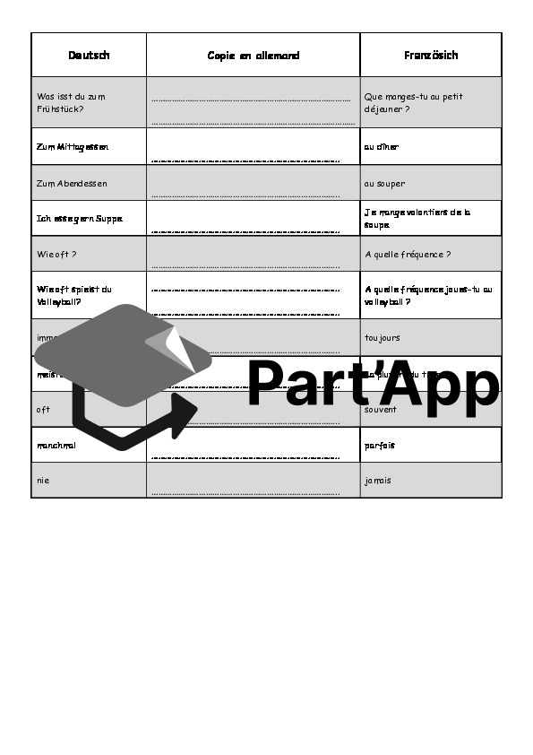 Allemand 8P - Junior 2ème édition - vocabulaire E1 à E12 à copier_3