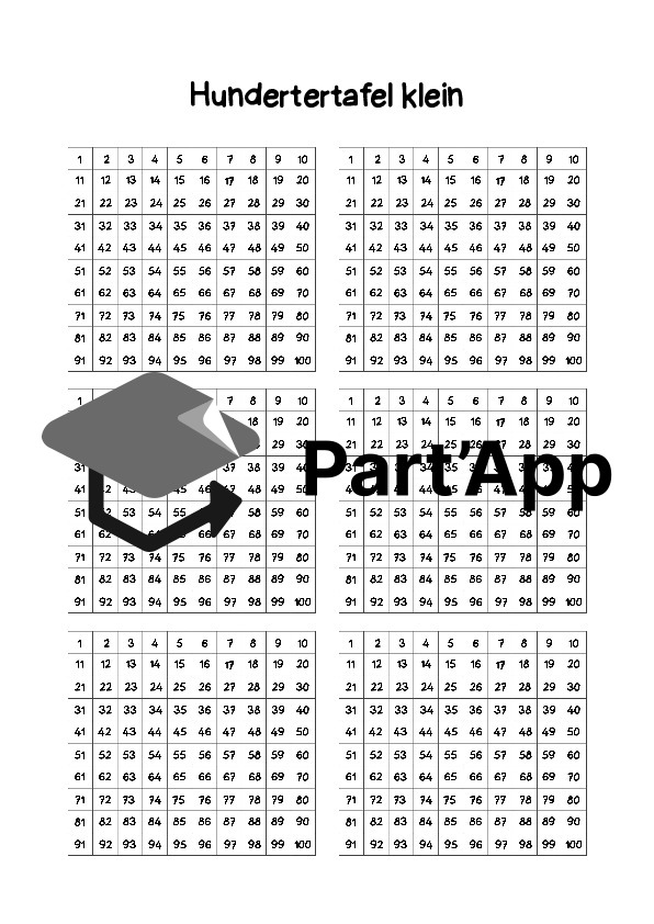Hundertertafel und Mini Hundertertafel_4