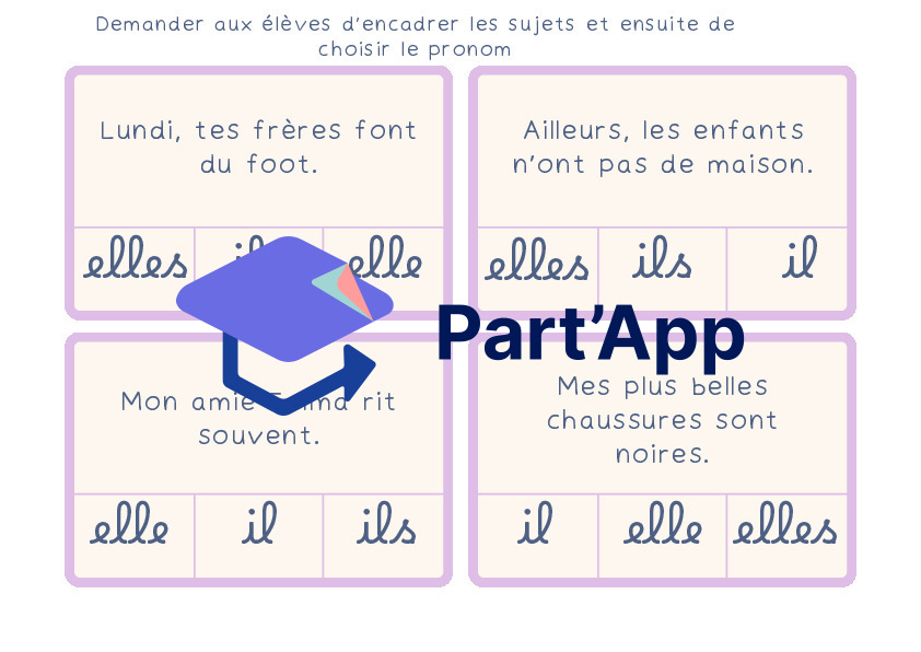 Fr 5P - Module 2 - grammaire - atelier :  le sujet et la pronominalisation_4