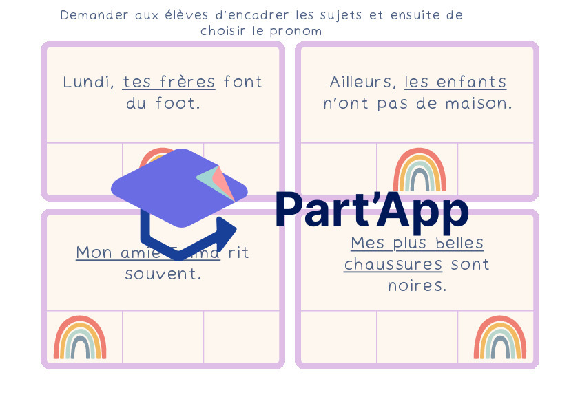 Fr 5P - Module 2 - grammaire - atelier :  le sujet et la pronominalisation_5
