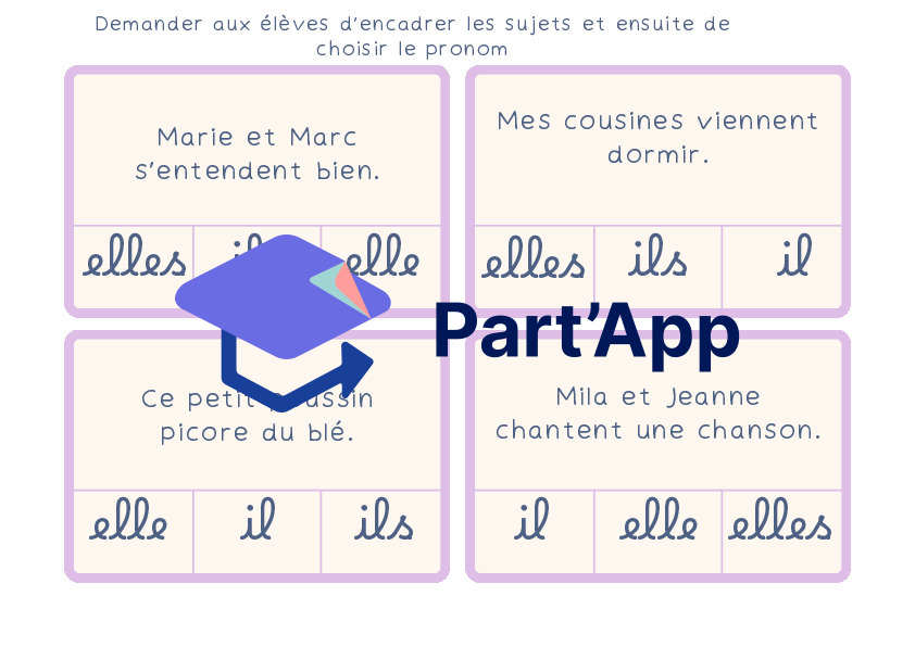 Fr 5P - Module 2 - grammaire - atelier :  le sujet et la pronominalisation_8