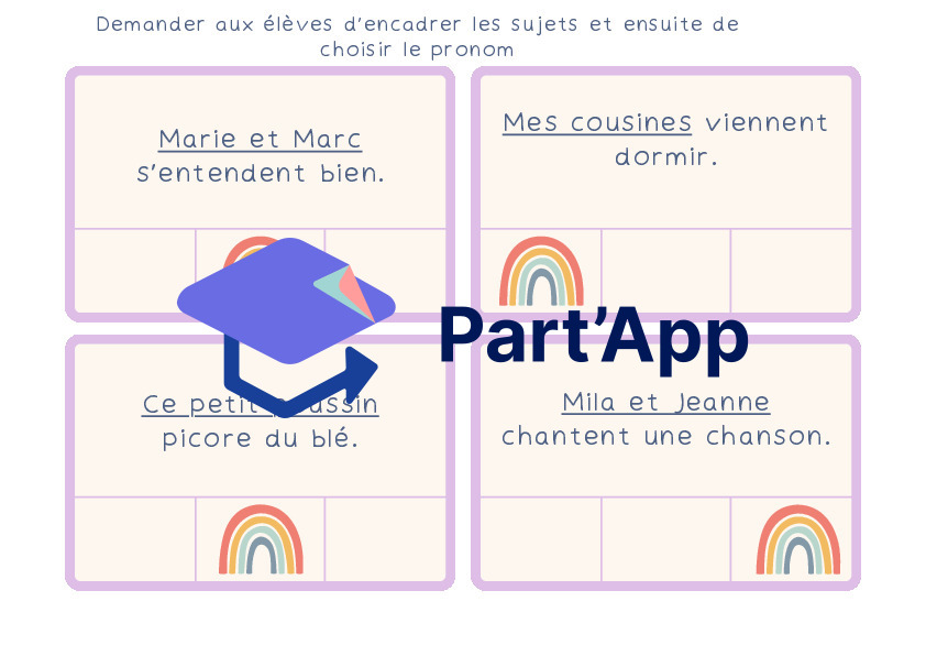 Fr 5P - Module 2 - grammaire - atelier :  le sujet et la pronominalisation_9