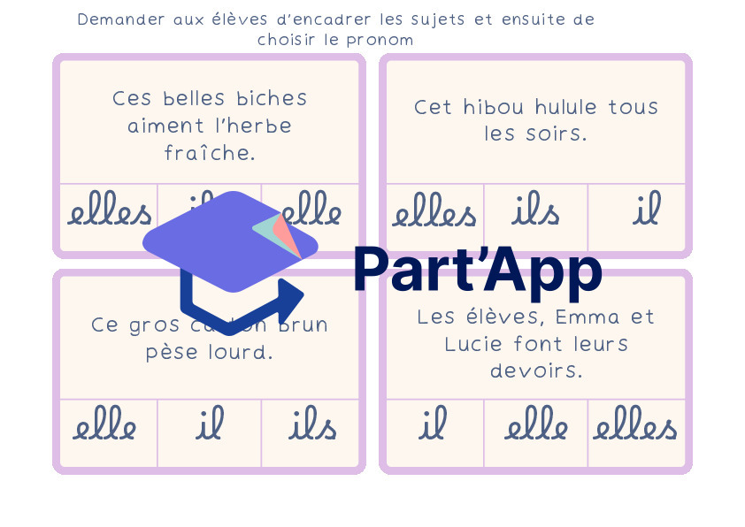 Fr 5P - Module 2 - grammaire - atelier :  le sujet et la pronominalisation_10